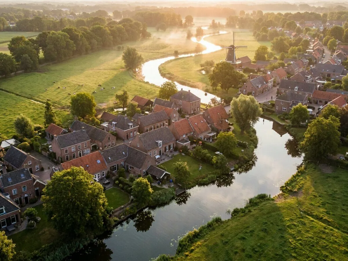 Landschap in de Dommelvallei bij Valkenswaard